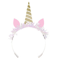 48/Case Tiara with Fringe - Unicorn Sparkle - Birthday Party Supplies by Creative Converting
