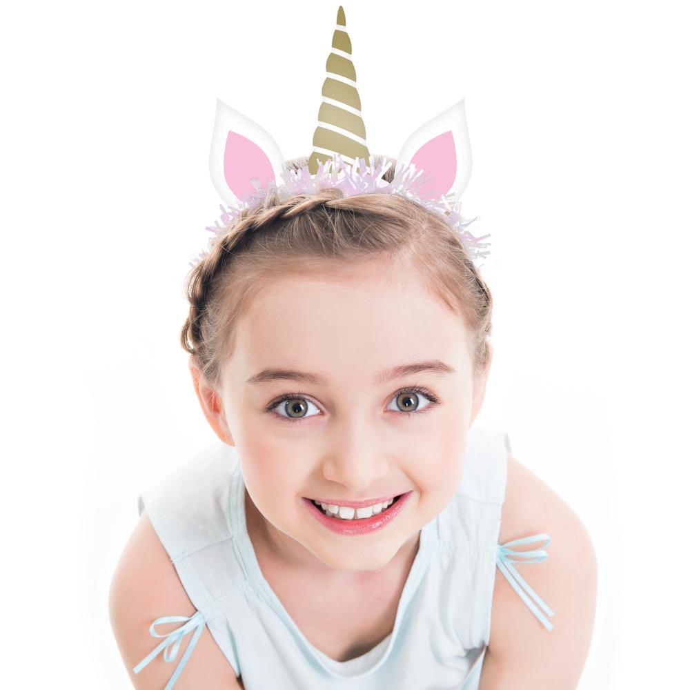 Tiara with Fringe - Unicorn Sparkle Party Decoration