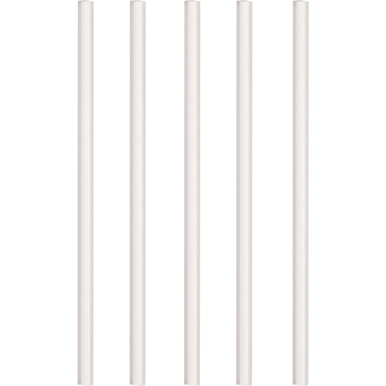 600ct Bulk White 7.75" Paper Straws