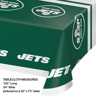 12/Case Bulk New York Jets Table Covers