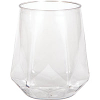 24 pc Bulk Plastic Fractal Stemless Wine Tumblers - Party Themes by Creative Converting