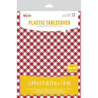 12ct Bulk Red and White Gingham 30