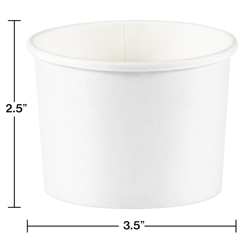 96ct Bulk White Treat Cups