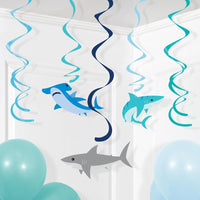 30ct Bulk Shark Party Dizzy Danglers