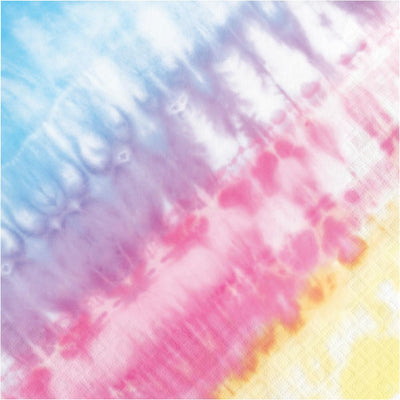 192 pc Bulk Tie Dye Party Luncheon Napkins - Birthday Party Supplies by Creative Converting