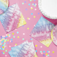 192ct Bulk Tie Dye Party Luncheon Napkins