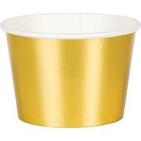 96 pc Bulk Gold Foil Treat Cups - General Party Decorations and Accessories by Creative Converting