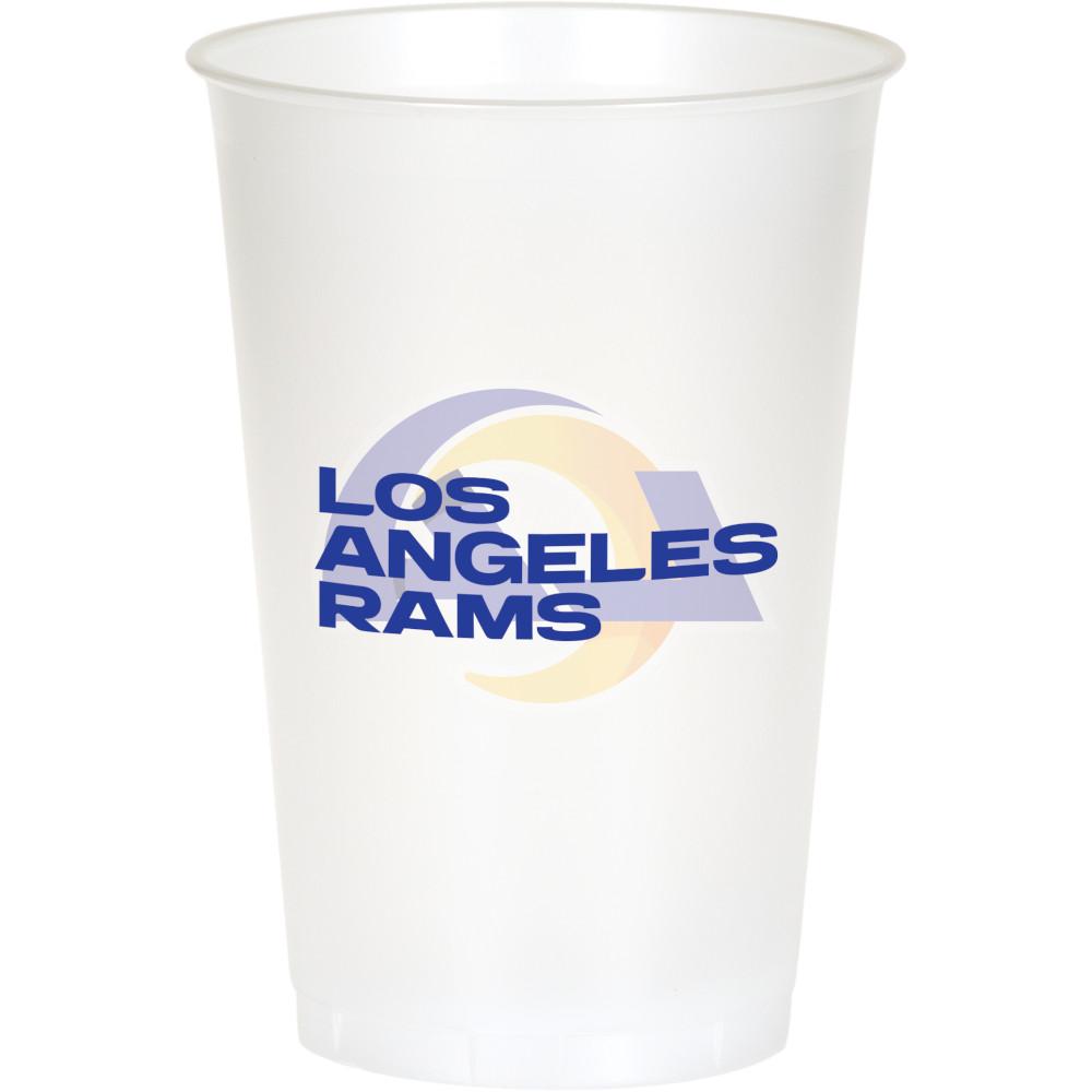 96/Case Bulk Los Angeles Rams 20 oz Plastic Cups