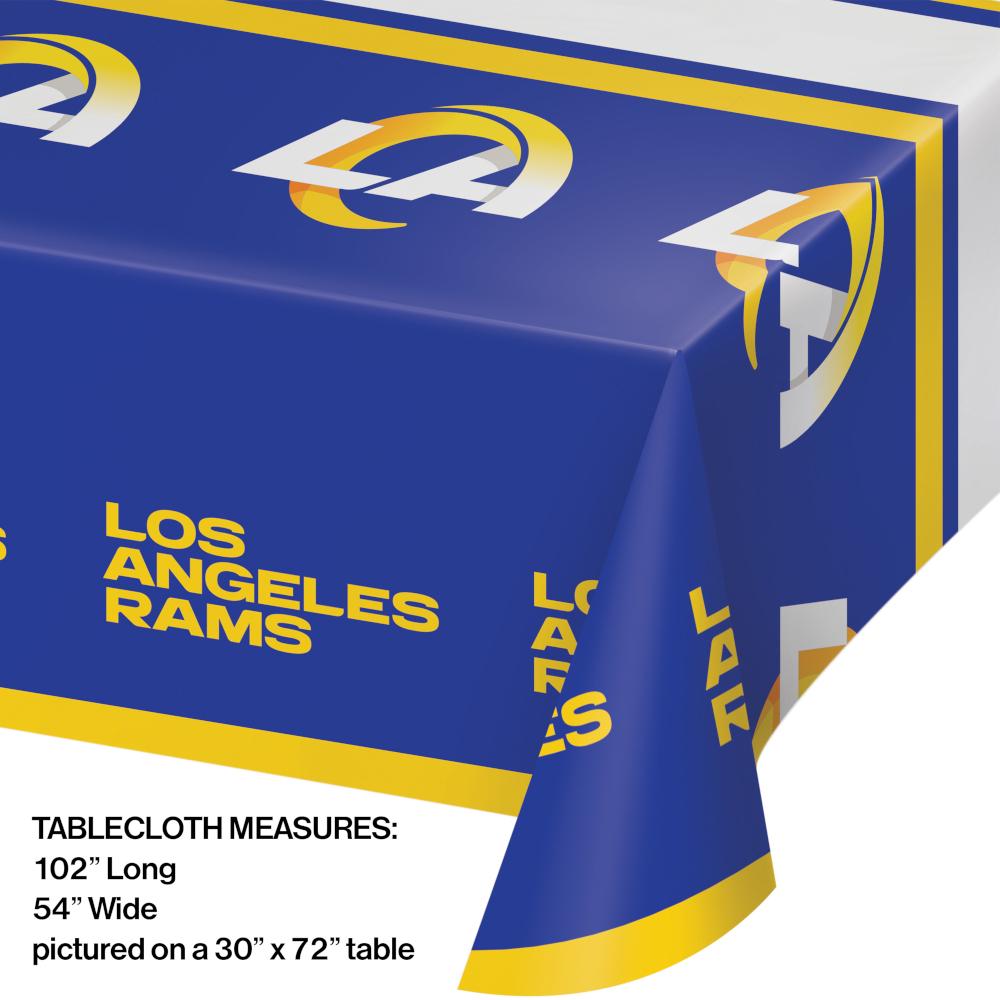 12/Case Bulk Los Angeles Rams Table Covers