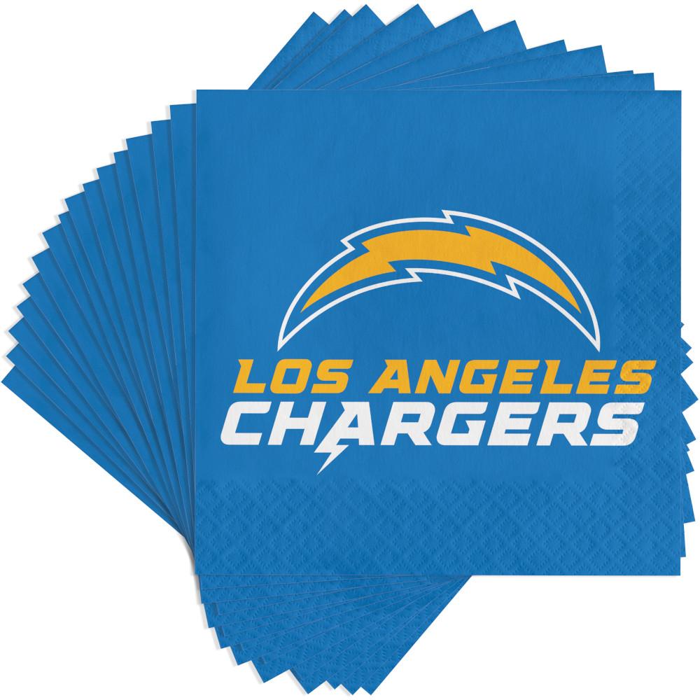 192ct Bulk Los Angeles Chargers Luncheon Napkins