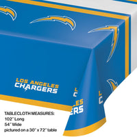 12ct Bulk Los Angeles Chargers Table Covers