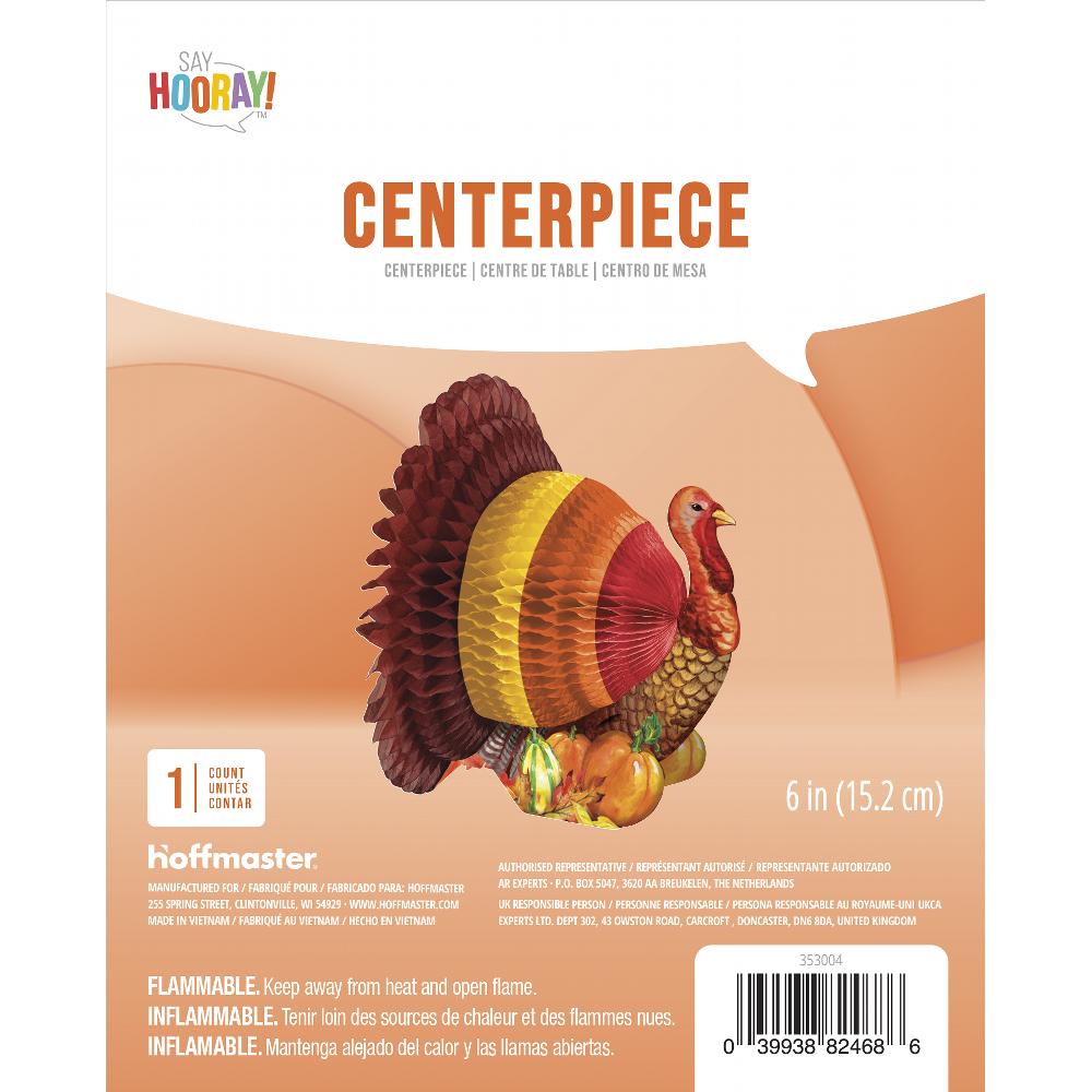 12ct Bulk 6" Turkey Thanksgiving Centerpieces