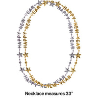 36ct Bulk Happy New Year Necklaces