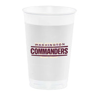 96 pc Bulk Washington Commanders Plastic Cup, 20oz - Sports Party Supplies by Creative Converting