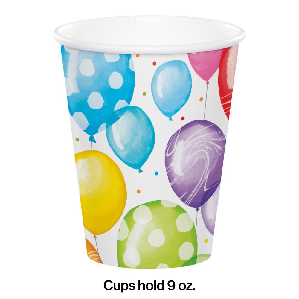 96ct Bulk Balloon Bash Paper Cups
