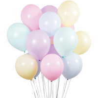 180 pc Bulk Assorted Pastel Balloon Bunch - Birthday Party Supplies by Creative Converting