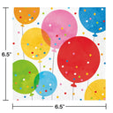 192ct Bulk Birthday Confetti Balloons Luncheon Napkins