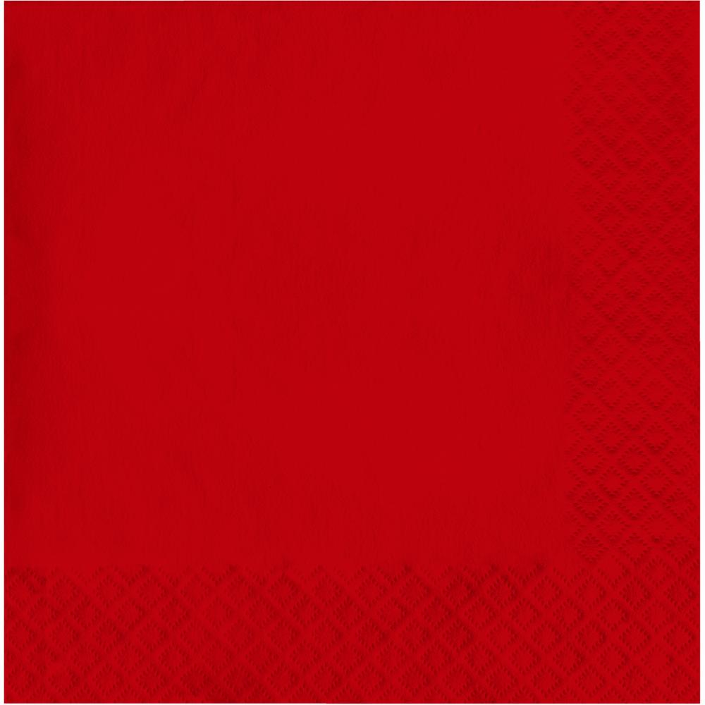 Bulk 900 pc Classic Red 2 Ply Luncheon Napkins  - Solid Color Party Tableware by Creative Converting