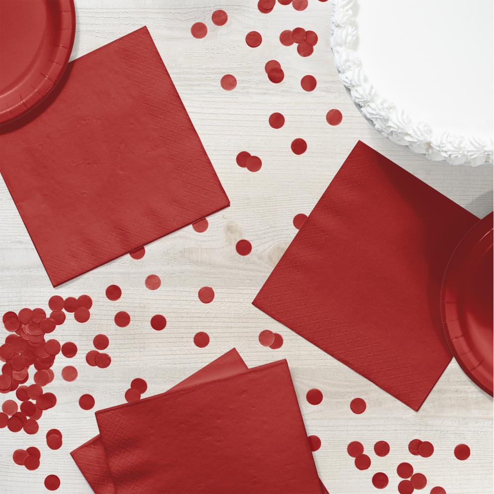 Bulk Classic Red 2 Ply Luncheon Napkins (900 per Case)