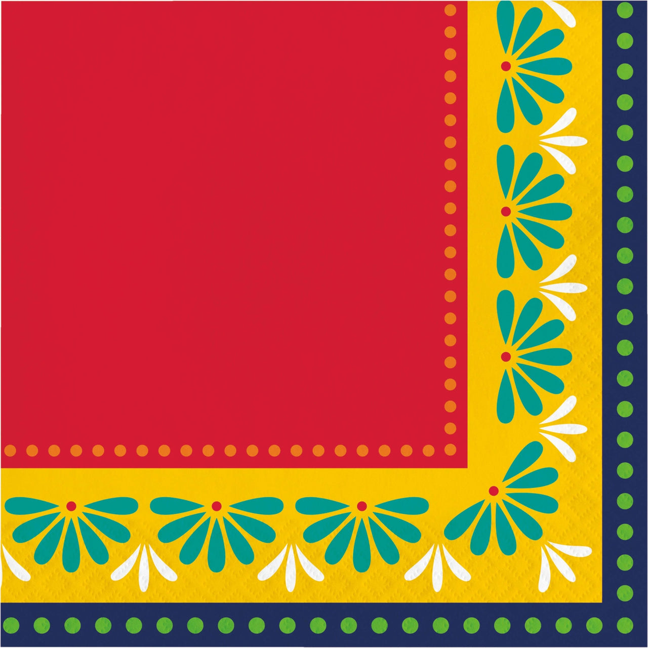 192 pc Bulk Fiesta Pottery 2Ply Luncheon Napkin - Cinco de Mayo and Fiesta Party Supplies by Creative Converting