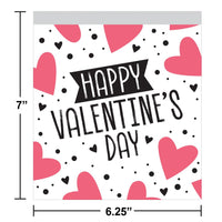 Bulk Case of Happy Valentine's Day Sandwich Bag with Zipper