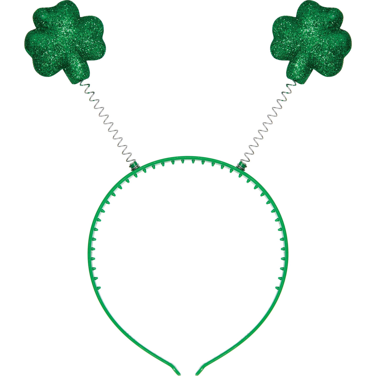 12 pc Bulk St. Patrick's Day Plastic Headbands w/ Glitter - St. Patricks Day Party Supplies by Creative Converting