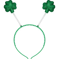 12 pc Bulk St. Patrick's Day Plastic Headbands w/ Glitter - St. Patricks Day Party Supplies by Creative Converting