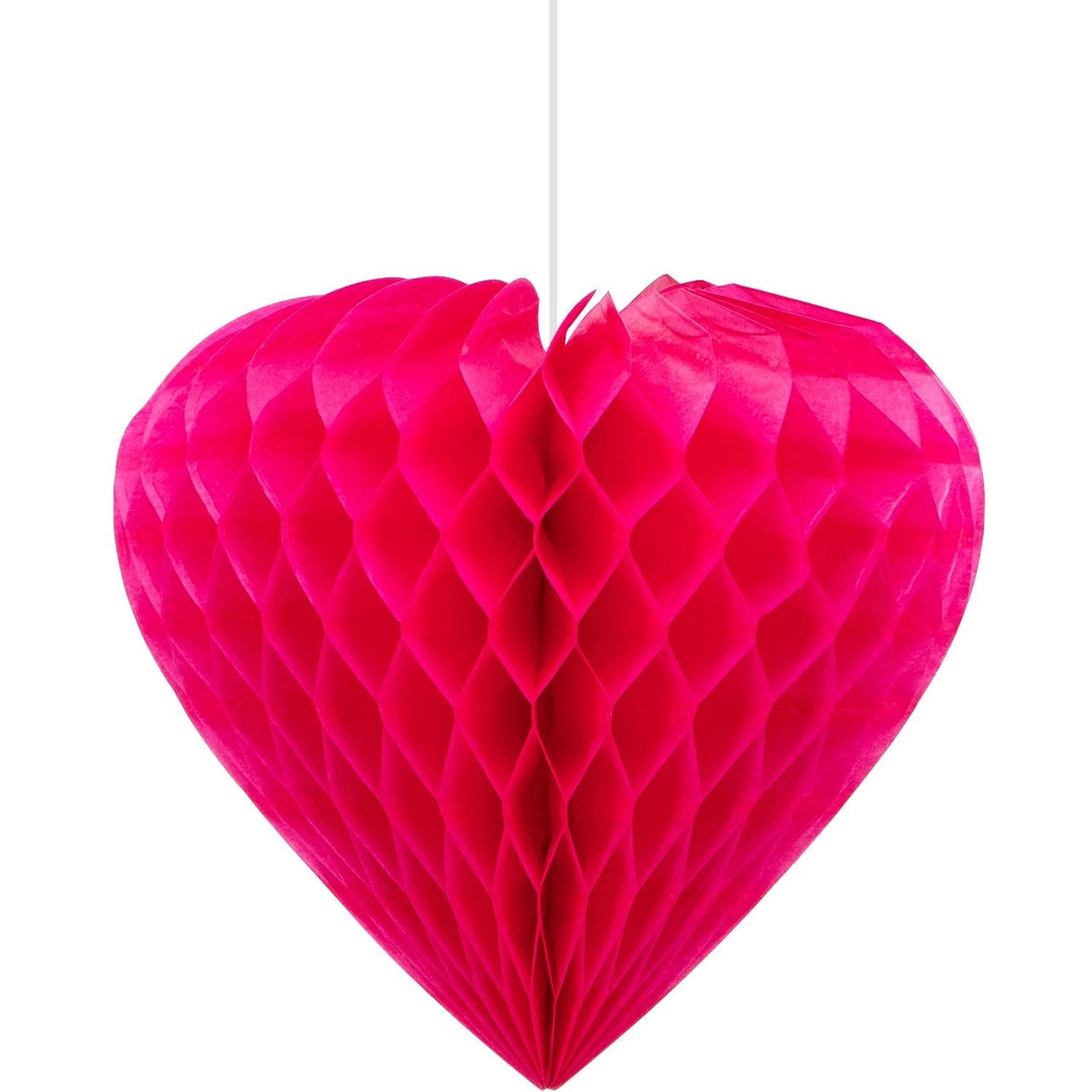 Bulk Case of Valentine Hearts Hanging Cutouts w/ Honeycomb
