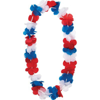 12 pc Bulk Patriotic Lei Favor - Patriotic and 4th of July Party Supplies by Creative Converting