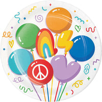 96/Case Luncheon Plate - Bubbly Birthday - Birthday Party Supplies by Creative Converting