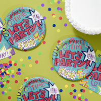 Luncheon Plate - Graffiti Party Party Decoration