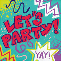 192/Case Lunch Napkin - Graffiti Party - Birthday Party Supplies by Creative Converting