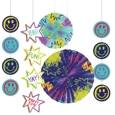 60/Case Hanging Decor Kit - Graffiti Party - Birthday Party Supplies by Creative Converting
