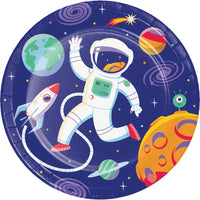 96/Case Luncheon Plate - Space Adventures - Birthday Party Supplies by Creative Converting
