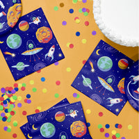 Lunch Napkin - Space Adventures Party Decoration