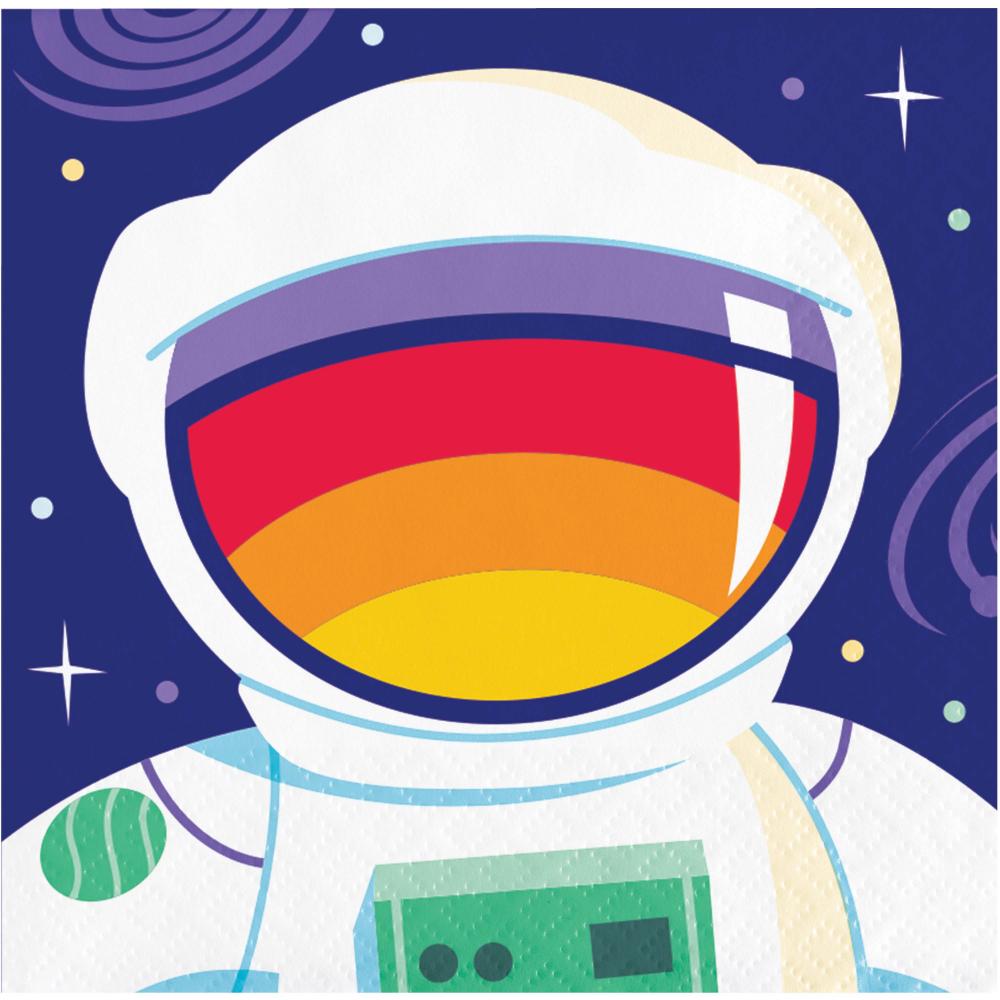 192/Case Beverage Napkin - Space Adventures - Birthday Party Supplies by Creative Converting