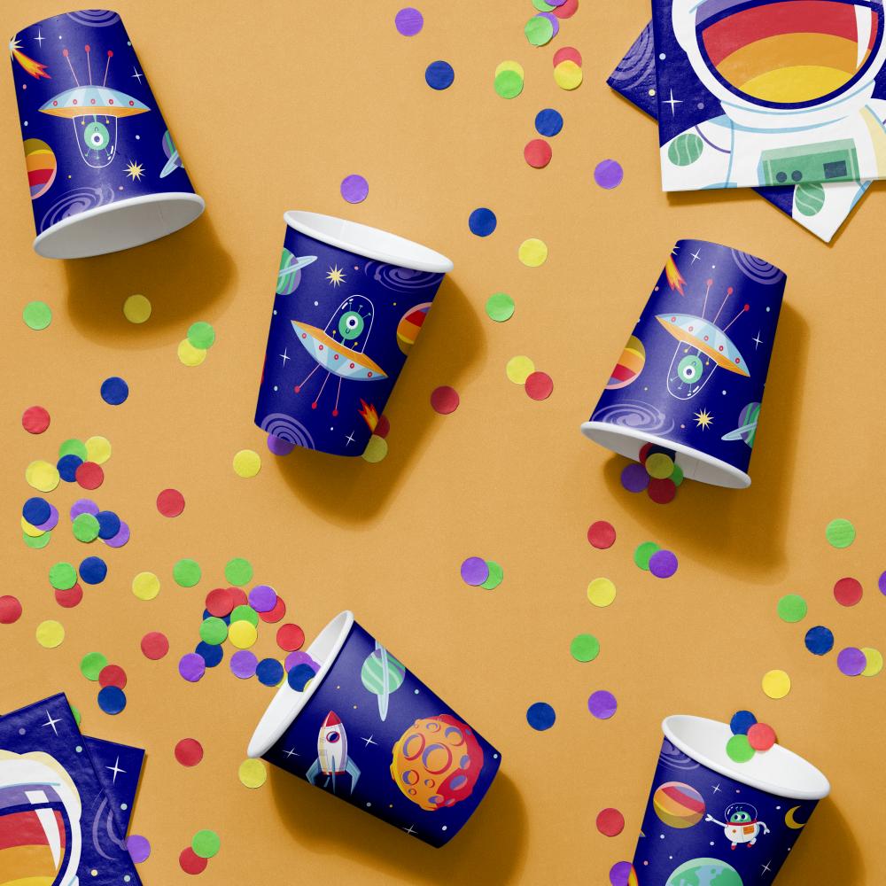 Hot/Cold Cup 9oz. - Space Adventures Party Decoration