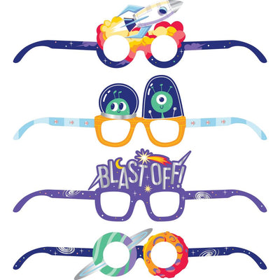 24/Case Paper Glasses - Space Adventures - Birthday Party Supplies by Creative Converting