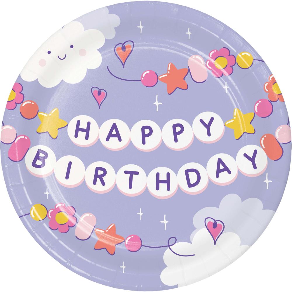 96/Case Luncheon Plate - Sweet Dreams - Birthday Party Supplies by Creative Converting