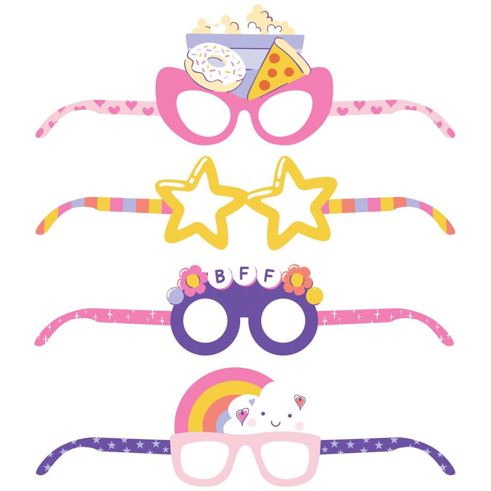 24/Case Paper Glasses - Sweet Dreams - Birthday Party Supplies by Creative Converting