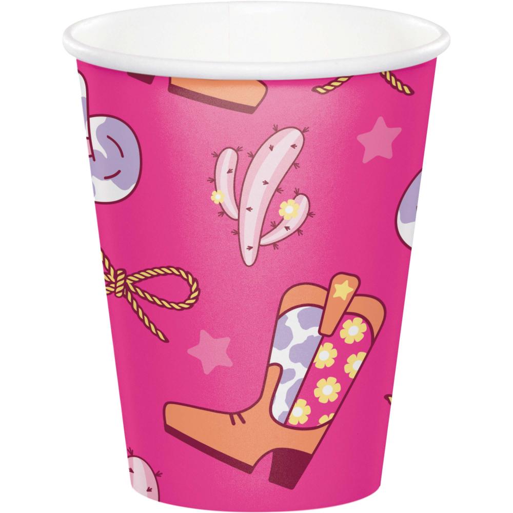 96/Case Hot/Cold Cup 9oz. - Boots and Bows - Birthday Party Supplies by Creative Converting