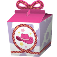 96/Case Favor Box - Boots and Bows - Birthday Party Supplies by Creative Converting