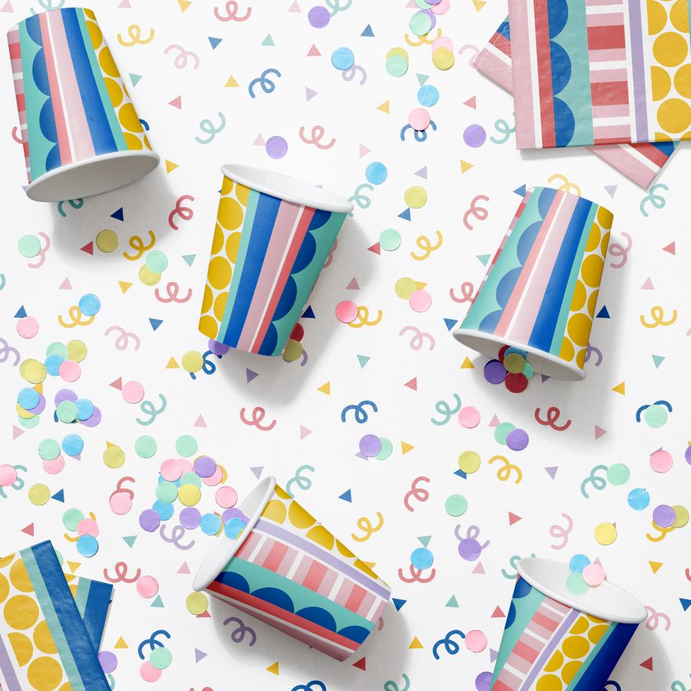 Hot/Cold Cup 9oz. - Party Patterns Party Decoration
