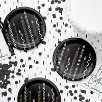 Luncheon Plate - Golden Wishes Party Decoration