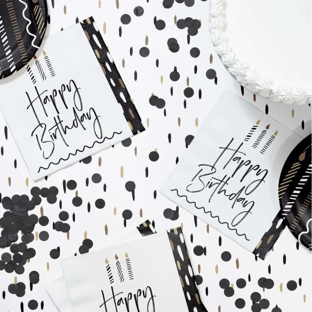 Lunch Napkin - Golden Wishes Party Decoration