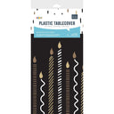 Tablecover, Paper 54" x 96" - Golden Wishes Party Decoration