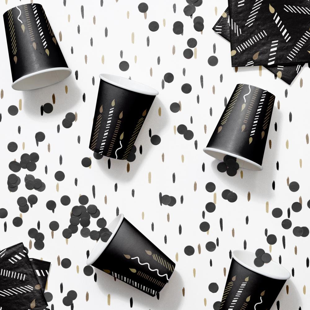 Hot/Cold Cup 9oz. - Golden Wishes Party Decoration