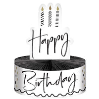 12/Case Honeycomb Centerpiece - Golden Wishes - Birthday Party Supplies by Creative Converting