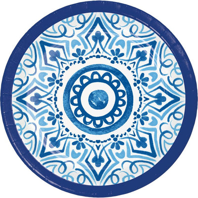 96/Case Luncheon Plate - Blue Willow - Party Themes by Creative Converting