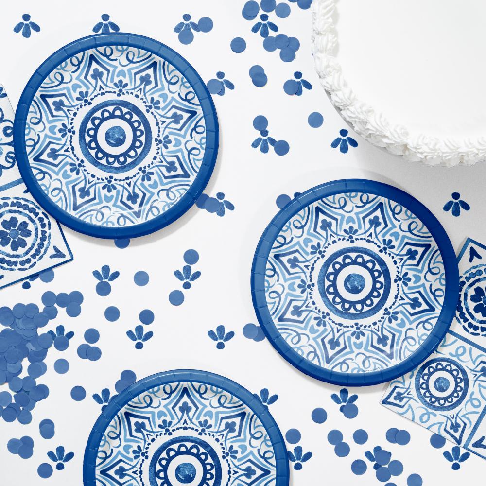 Luncheon Plate - Blue Willow Party Decoration